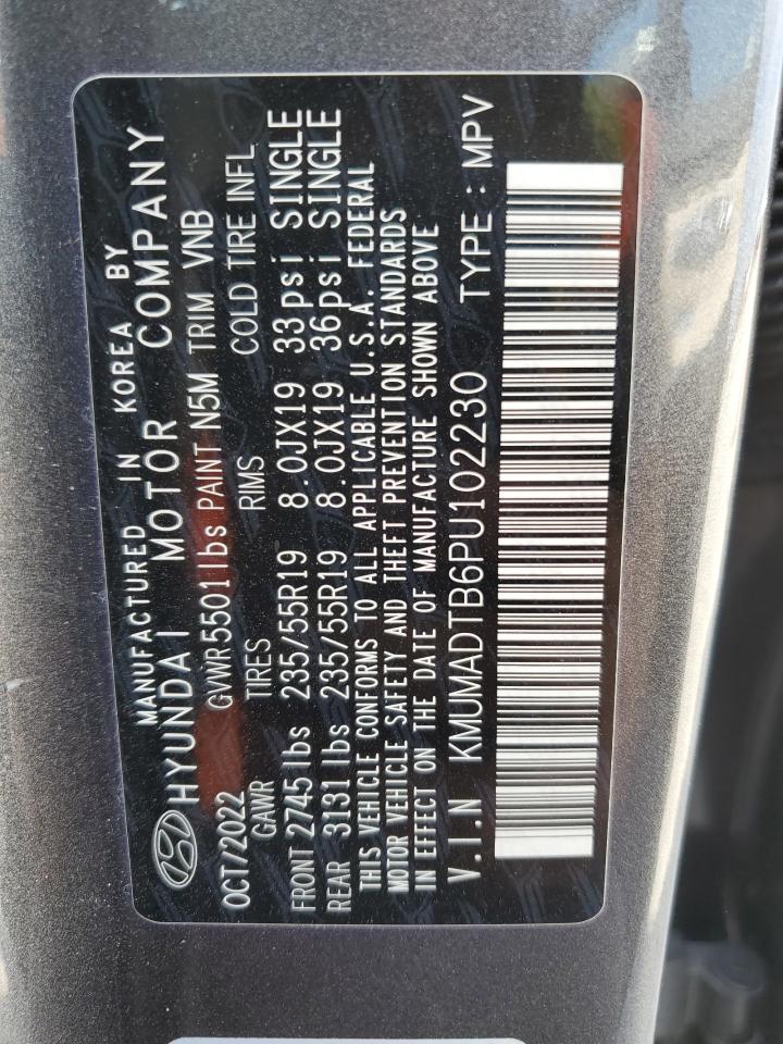 2023 Genesis Gv70 Base VIN: KMUMADTB6PU102230 Lot: 80813975