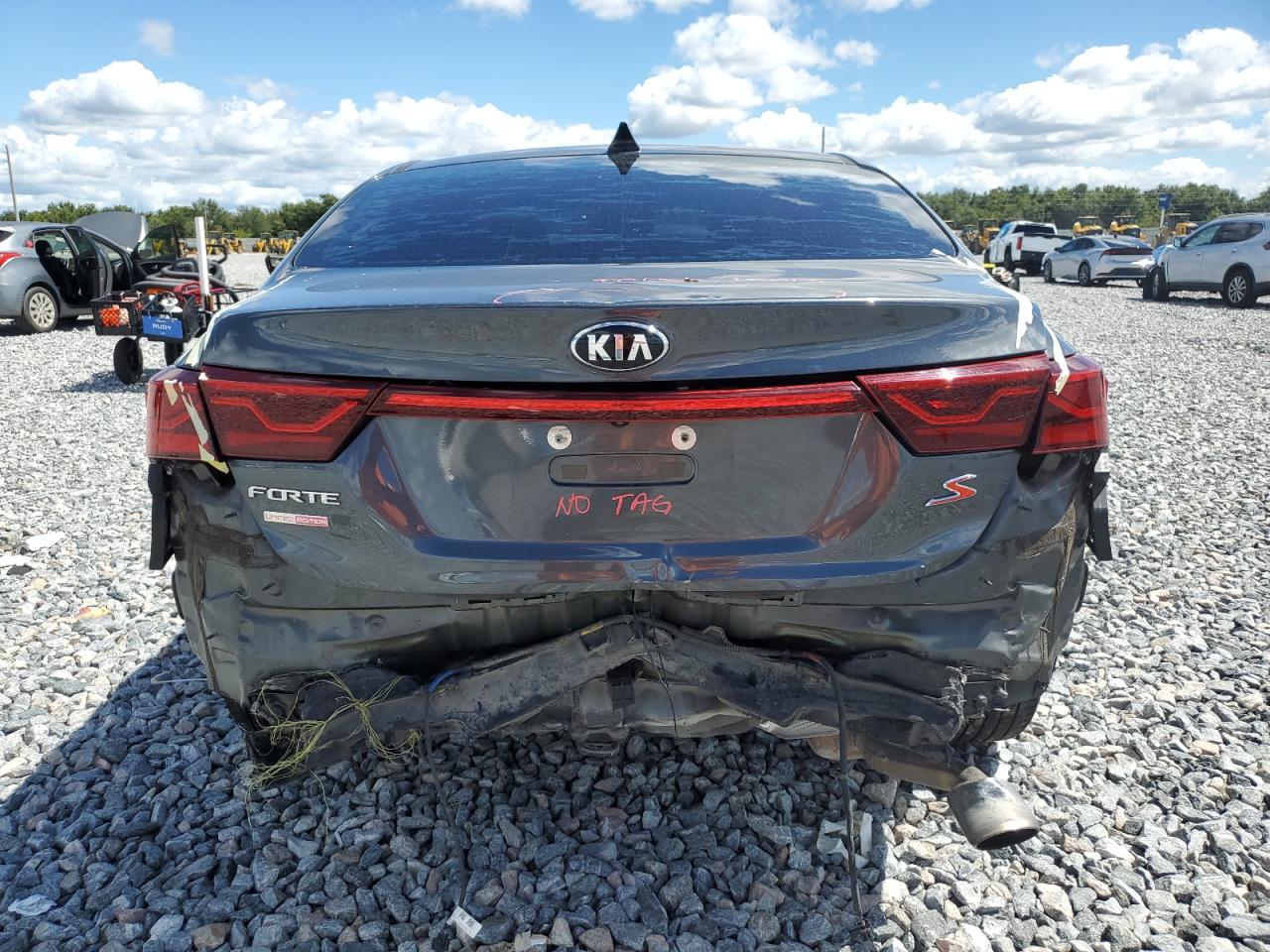 2019 Kia Forte Gt Line VIN: 3KPF34AD6KE006406 Lot: 81843855