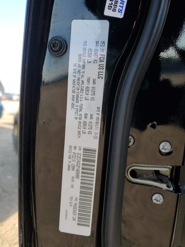 2015 Chrysler 300 S VIN: 2C3CCAGG2FH899885 Lot: 71594745