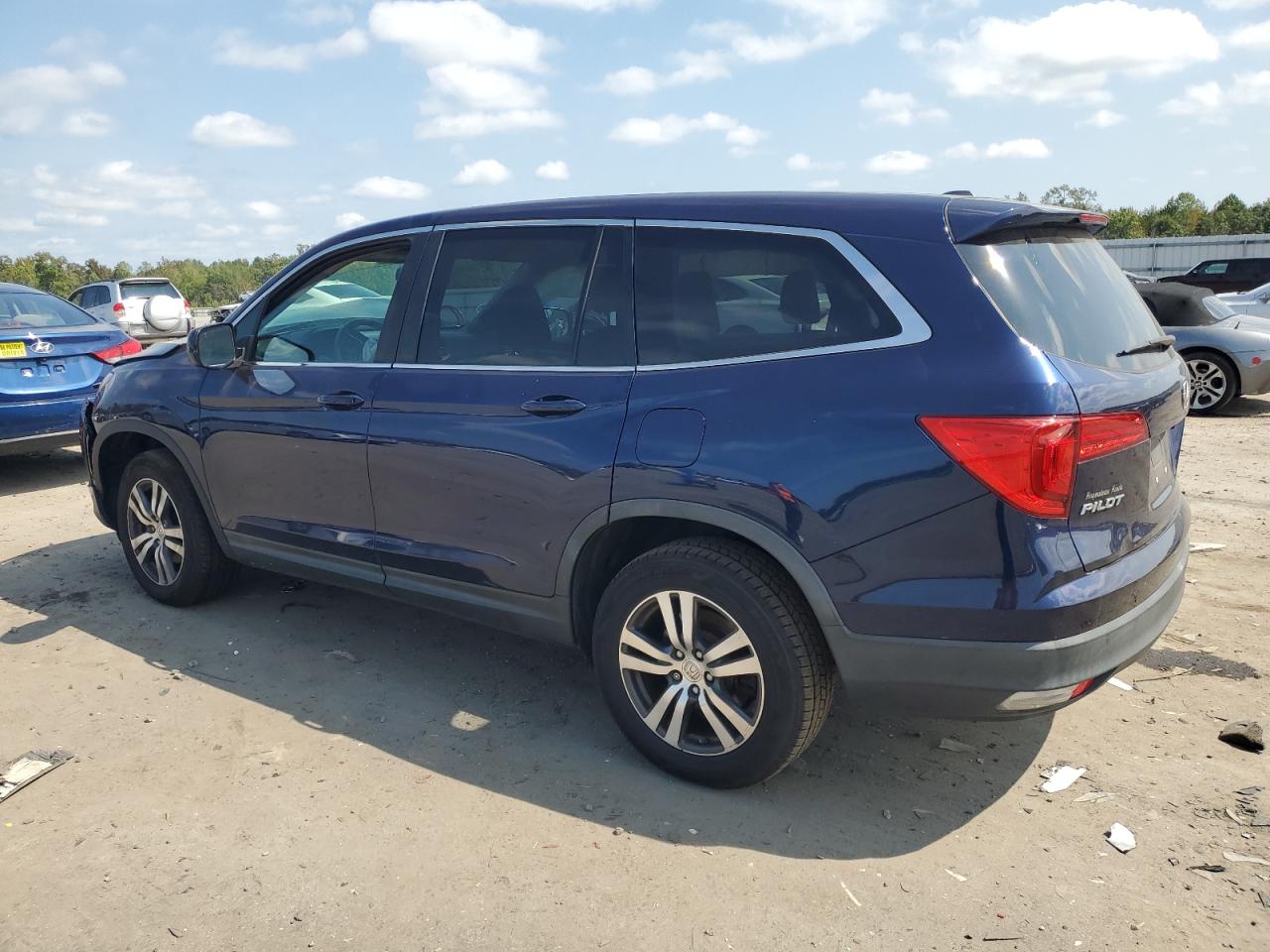 2017 Honda Pilot Exl VIN: 5FNYF6H52HB050836 Lot: 80164745