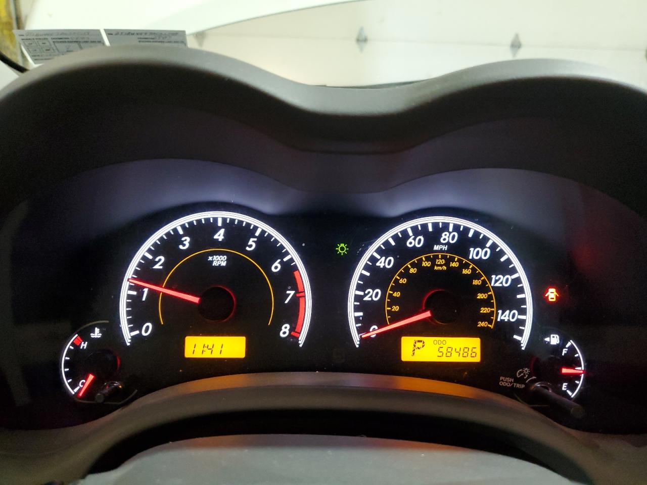 2010 Toyota Corolla Base VIN: 2T1BU4EE7AC225158 Lot: 84422865