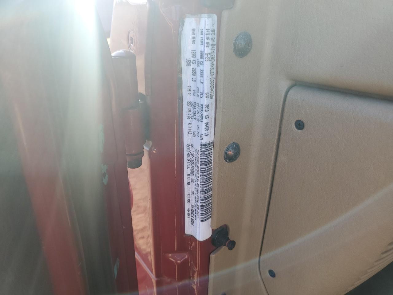 1999 Jeep Wrangler / Tj Sport VIN: 1J4FY19S8XP480961 Lot: 80781285