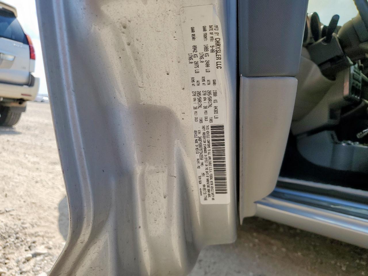 2009 Chrysler Pt Cruiser Limited VIN: 3A8FY68879T543550 Lot: 80940135