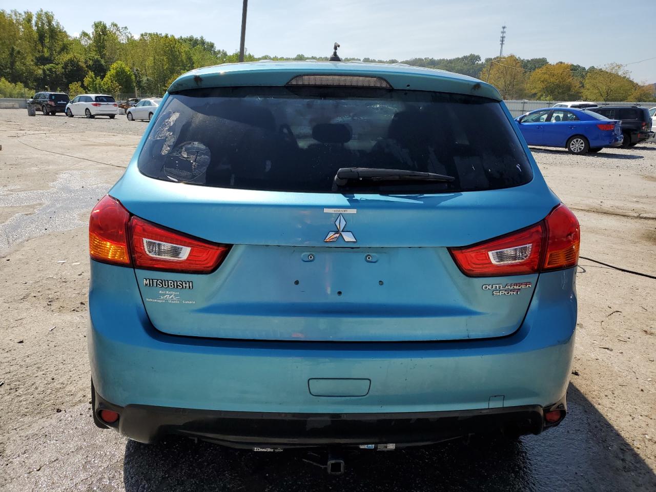 2013 Mitsubishi Outlander Sport Es VIN: 4A4AP3AUXDE020423 Lot: 81256575