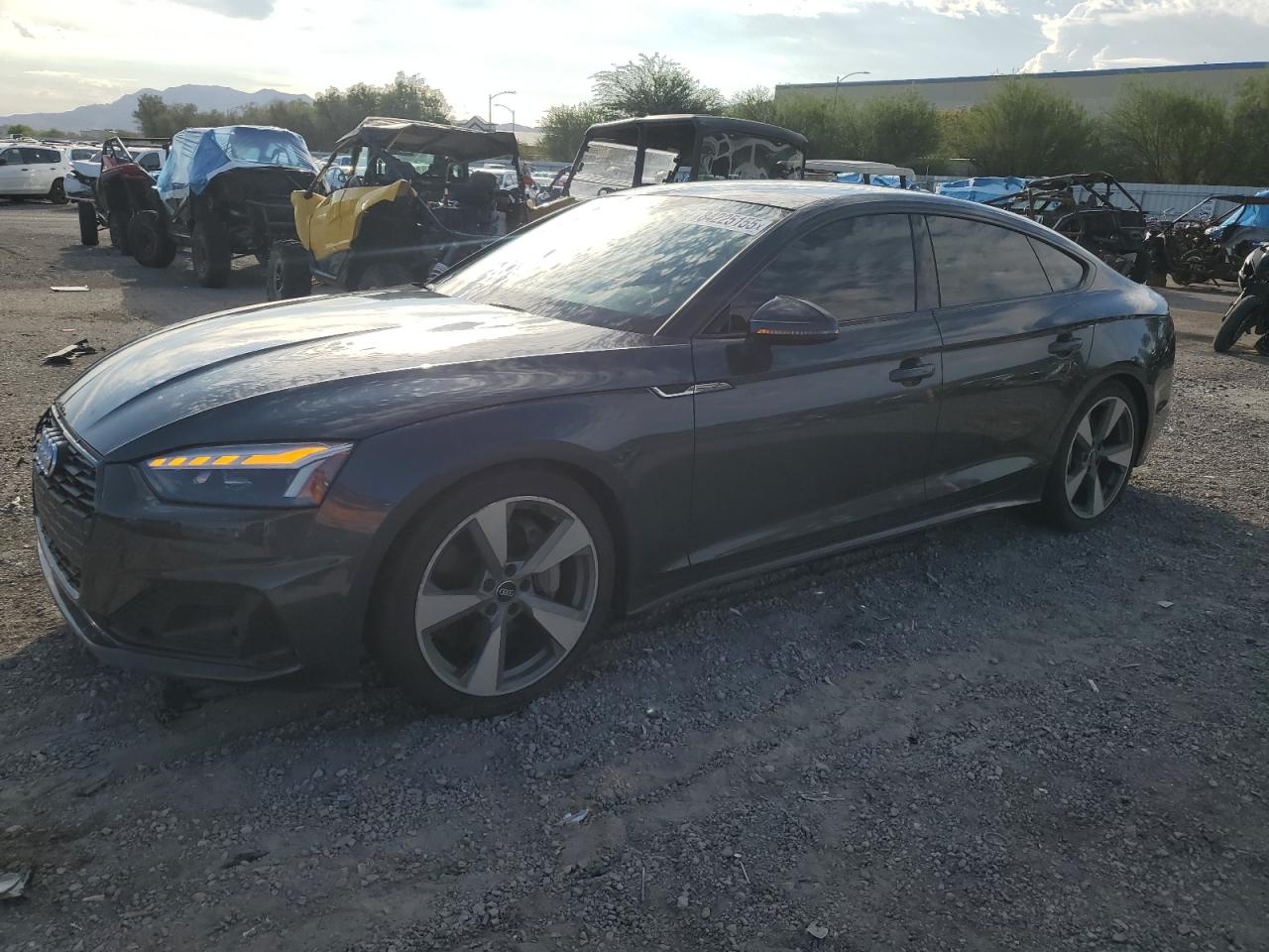 2020 Audi A5 Premium Plus grey null gasoline WAUCNCF53LA012688 photo #1