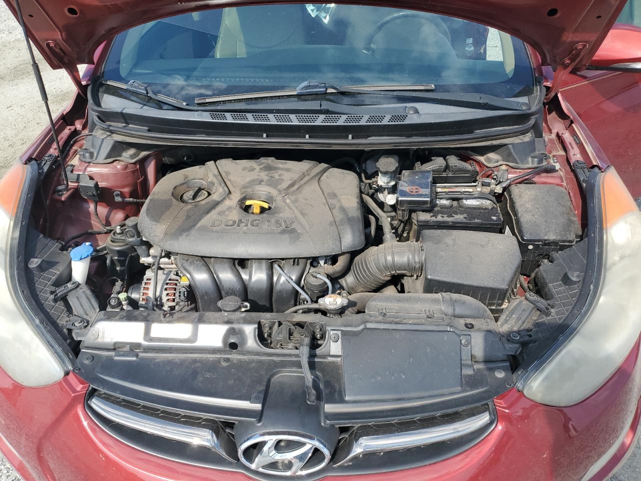 2013 Hyundai Elantra Gls VIN: 5NPDH4AE4DH249616 Lot: 81478295