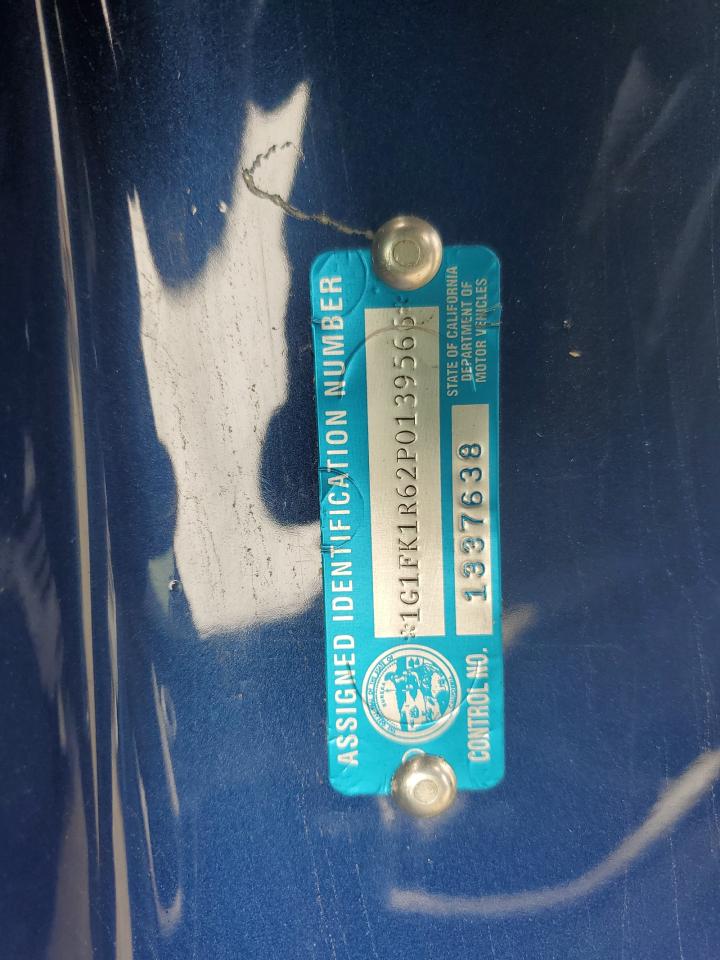 2023 Chevrolet Camaro Zl1 VIN: 1G1FK1R62P0139566 Lot: 81874935