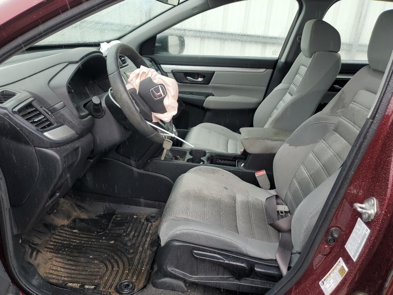 2019 Honda Cr-V Lx VIN: 2HKRW6H39KH210092 Lot: 81720765