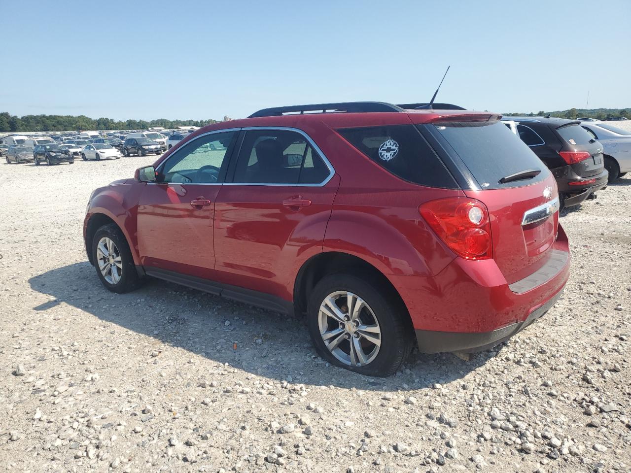 2GNALBEK7E6217617 CHEVROLET EQUINOX 2014 RED Photo 2