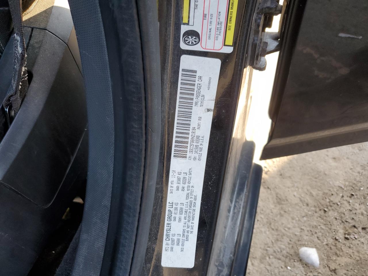 2010 Dodge Avenger R/T VIN: 1B3CC5FB6AN218184 Lot: 80759595