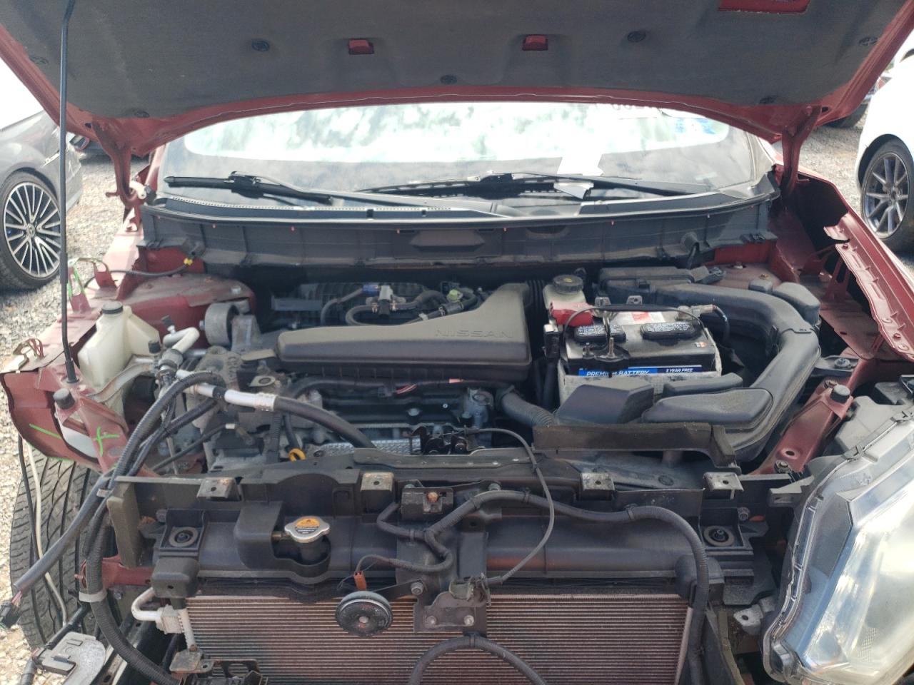 2016 Nissan Rogue S VIN: 5N1AT2MVXGC877984 Lot: 80277905