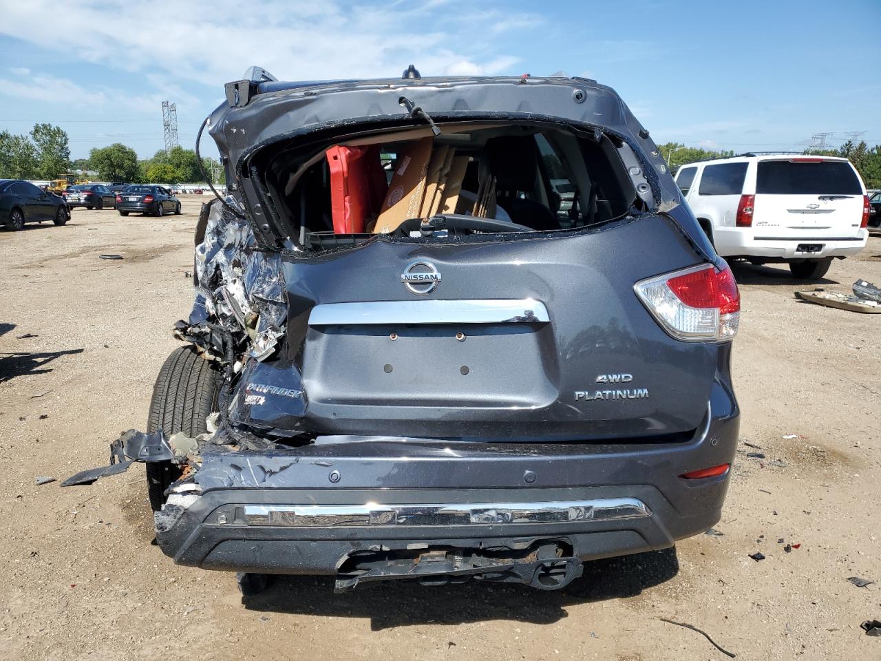 2014 Nissan Pathfinder S VIN: 5N1AR2MM8EC725320 Lot: 71498465