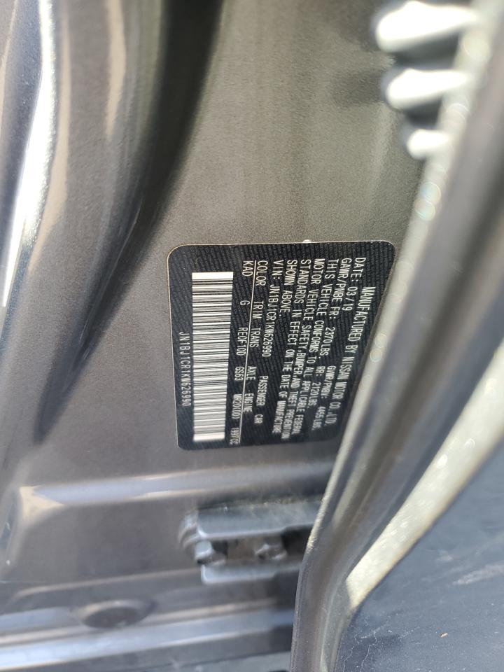 2019 Nissan Rogue Sport S VIN: JN1BJ1CR1KW626990 Lot: 81559995