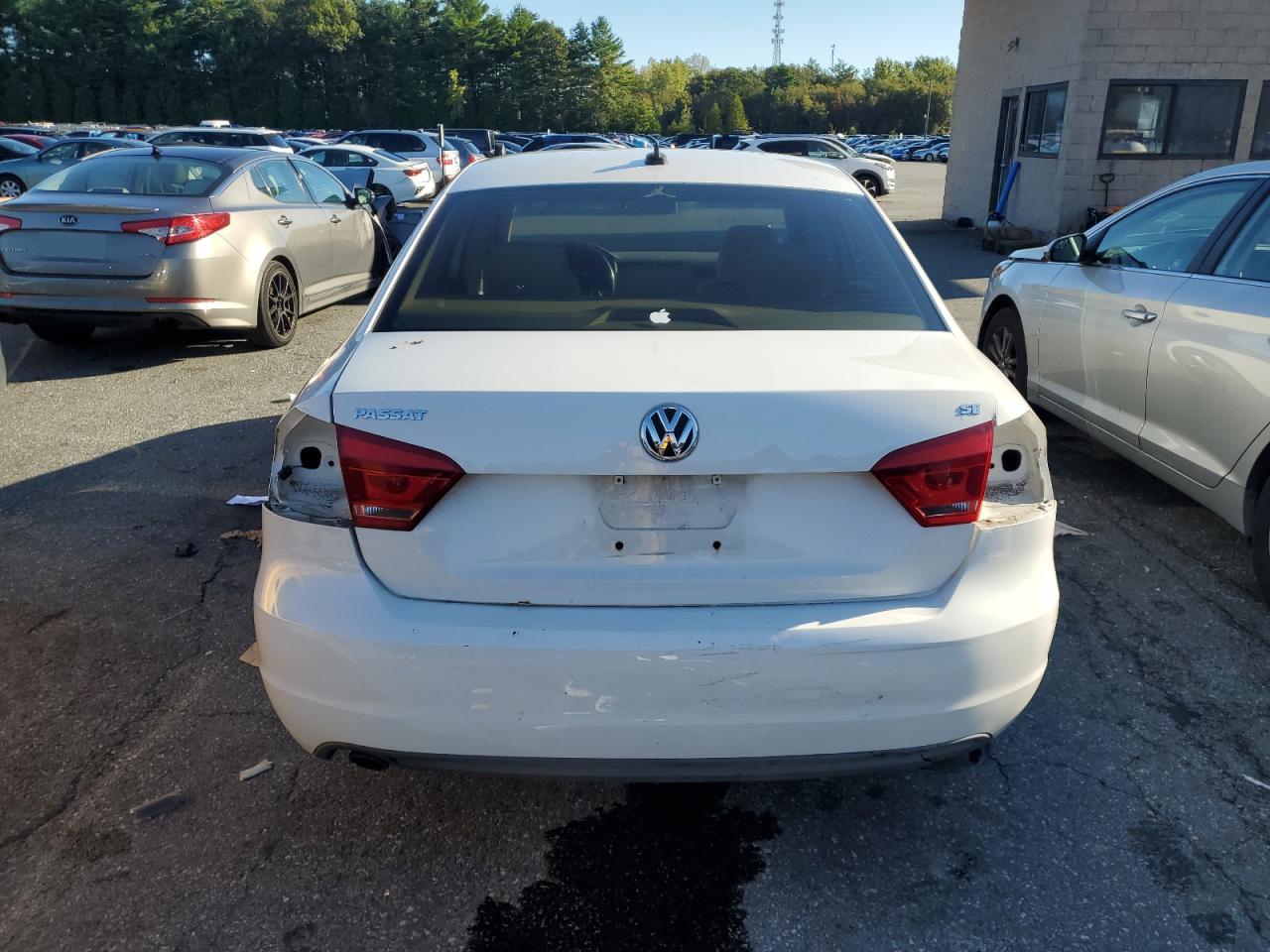 2013 Volkswagen Passat Se VIN: 1VWBP7A35DC101834 Lot: 71996895