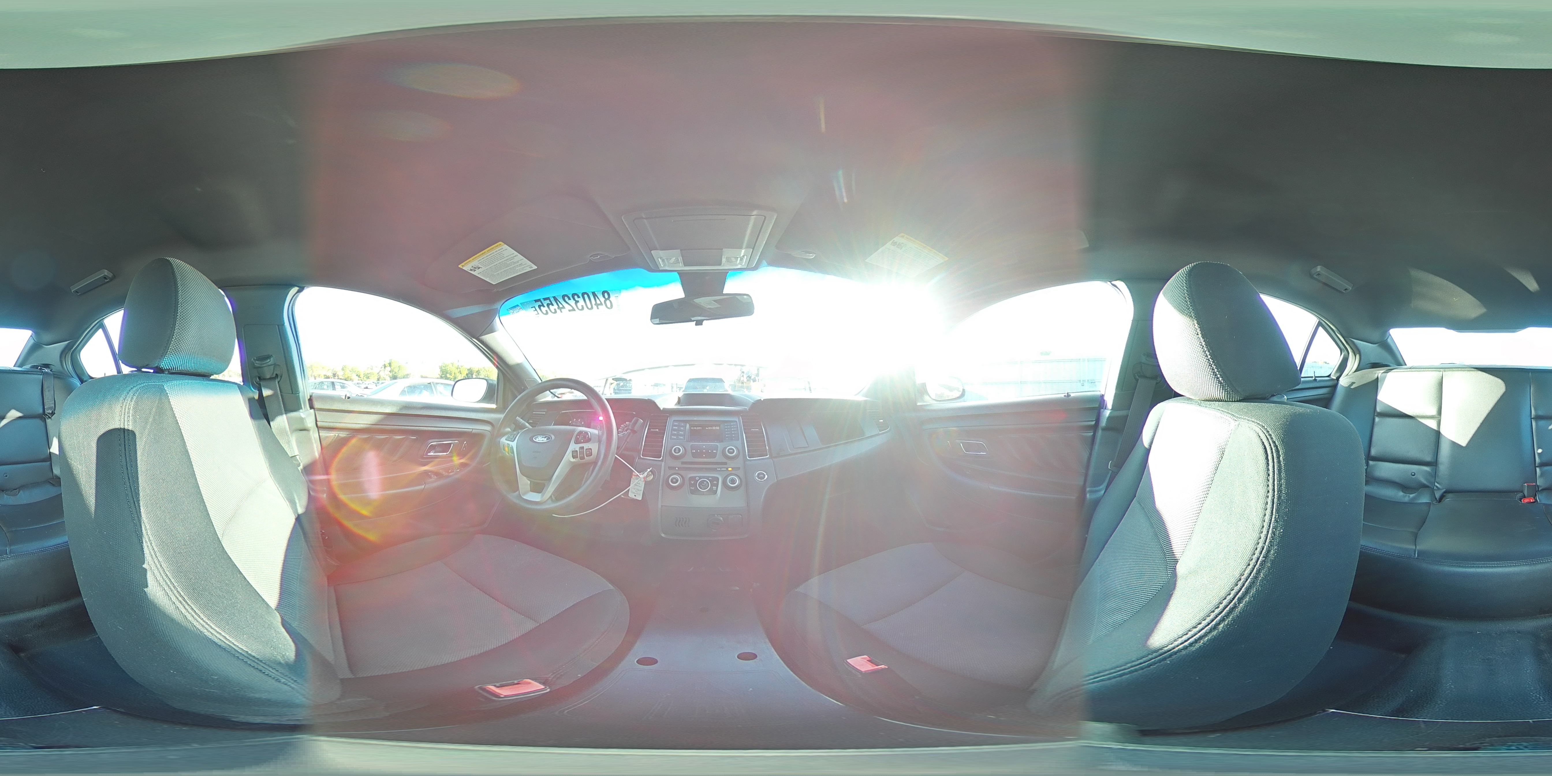 2013 Ford Taurus Police Interceptor VIN: 1FAHP2M87DG124425 Lot: 84032455