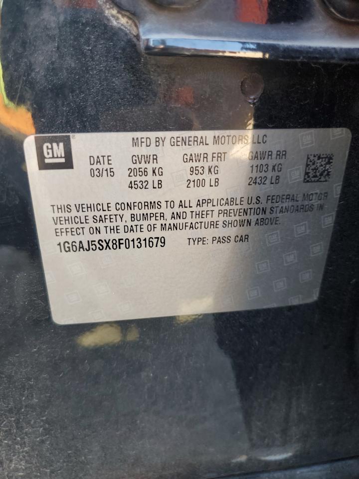 2015 Cadillac Ats Performance VIN: 1G6AJ5SX8F0131679 Lot: 71679095