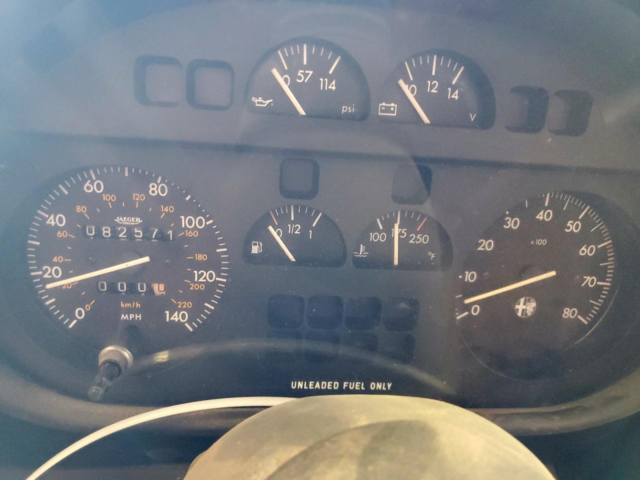 1990 Alfa Romeo Spider Graduate VIN: ZARBA12C2L6002391 Lot: 81704195