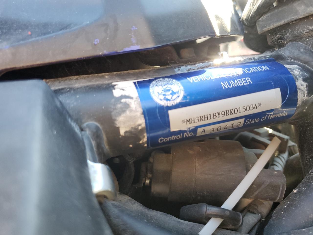 2024 Yamaha Yzfr3 A VIN: MH3RH18Y9RK015034 Lot: 83375184