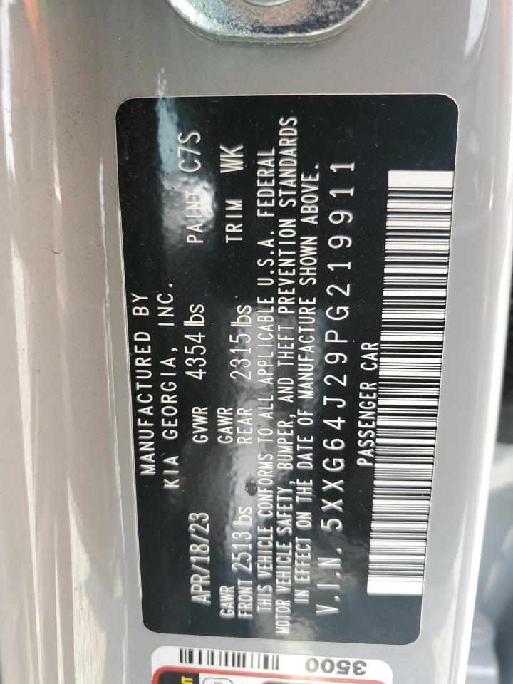 2023 Kia K5 Gt Line VIN: 5XXG64J29PG219911 Lot: 83941325