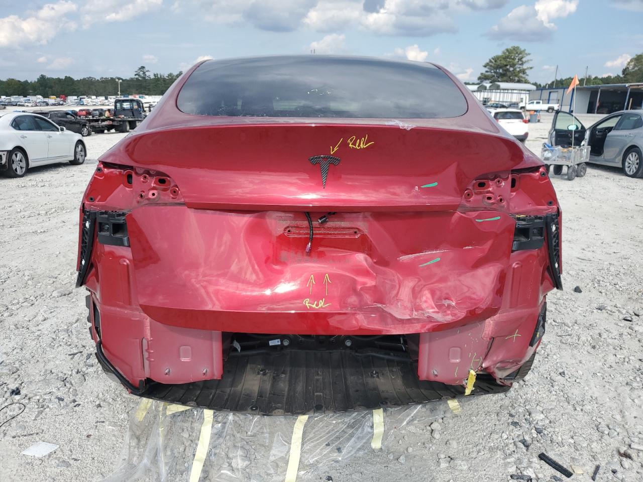 2024 Tesla Model Y VIN: 7SAYGDED4RA309292 Lot: 81399885