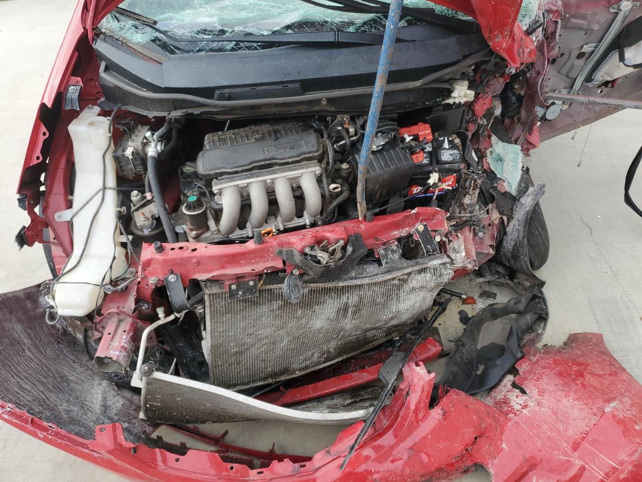 2013 Honda Fit VIN: JHMGE8H37DC080798 Lot: 71602005