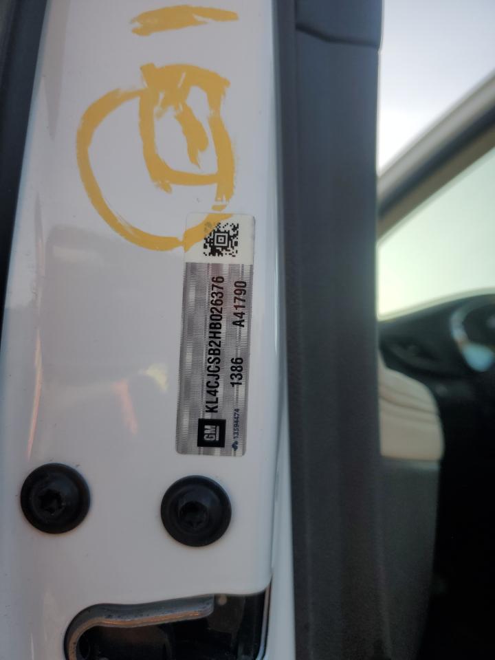 2017 Buick Encore Essence VIN: KL4CJCSB2HB026376 Lot: 81914615