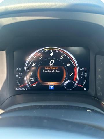 Coupet CHEVROLET CORVETTE 2016 Czerwony
