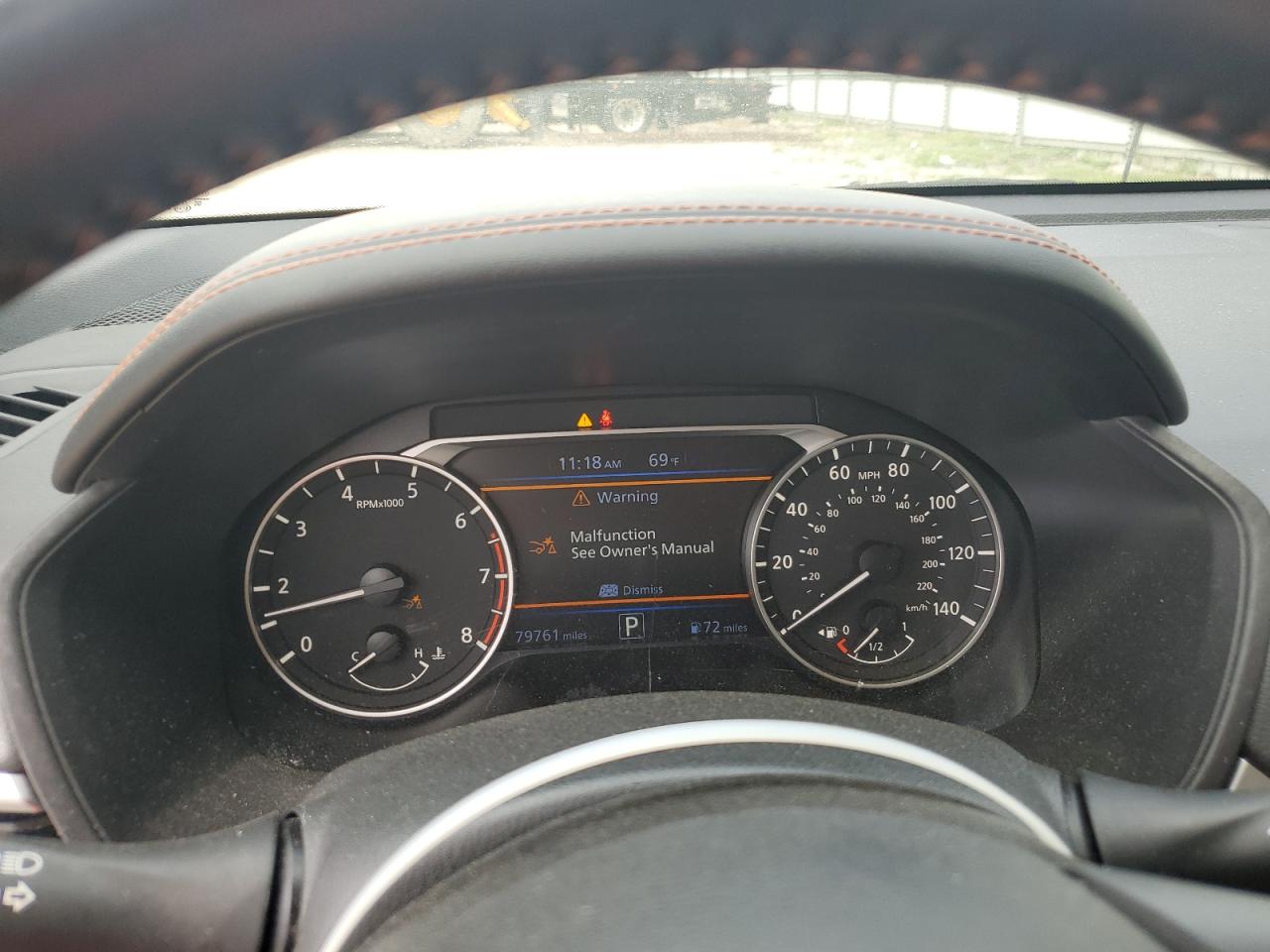 2022 Nissan Altima Sr VIN: 1N4BL4CV6NN384140 Lot: 80525745