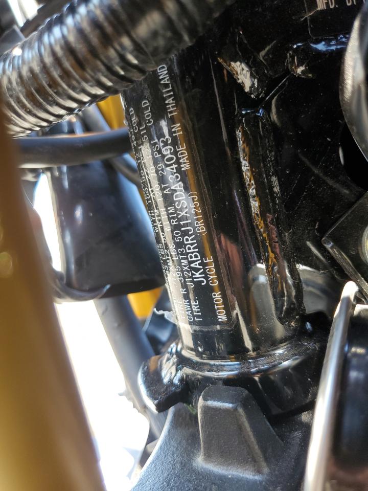 2025 Kawasaki Br125 J VIN: JKABRRJ1XSDA34093 Lot: 81226305