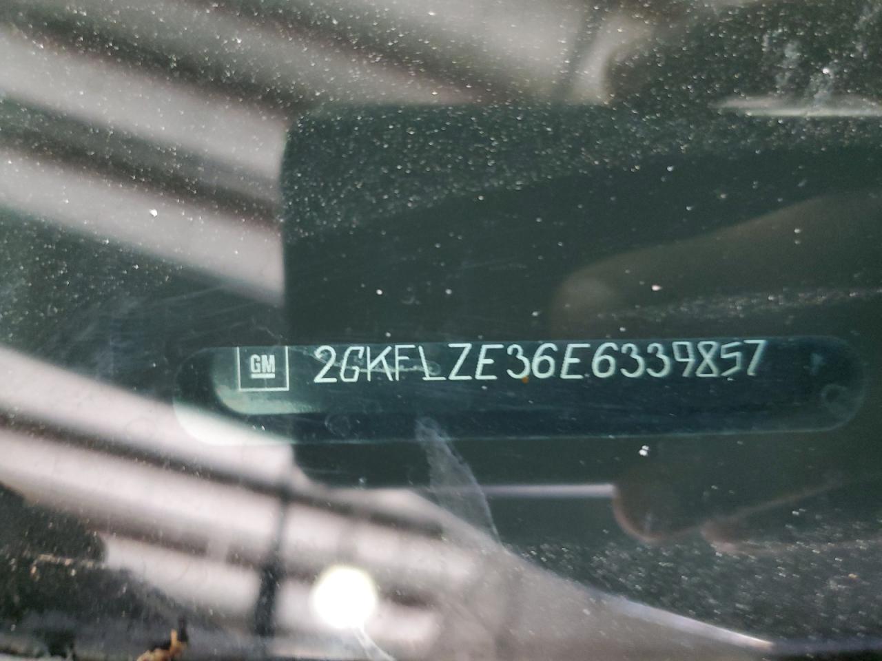 2014 GMC Terrain Denali VIN: 2GKFLZE36E6339857 Lot: 71838555
