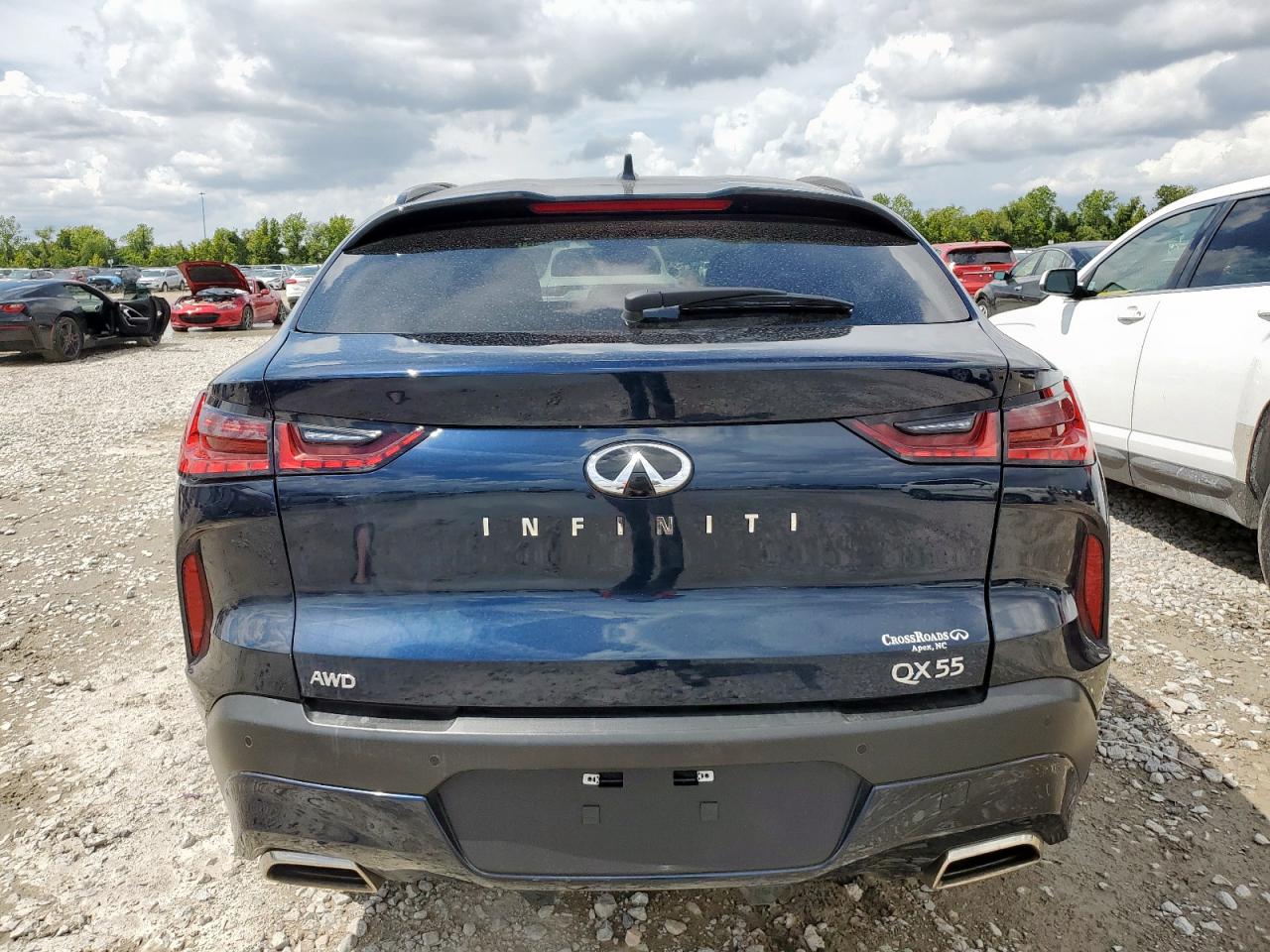 2025 Infiniti Qx55 Luxe VIN: 3PCAJ5JR4SF102675 Lot: 83790155
