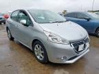 2014 PEUGEOT 208 ACTIVE HDI  for sale at Copart PETERLEE