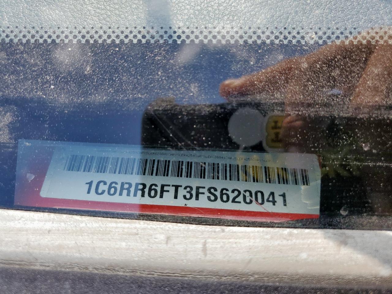 2015 Ram 1500 St VIN: 1C6RR6FT3FS620041 Lot: 71681595