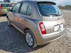 2008 NISSAN MICRA ACENTA  for sale at Copart YORK