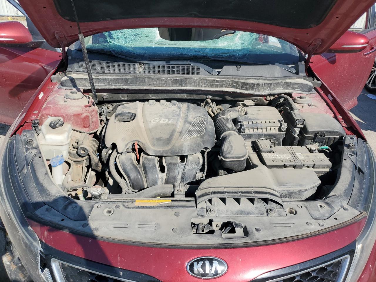 2015 Kia Optima Lx VIN: 5XXGM4A73FG507696 Lot: 80185215