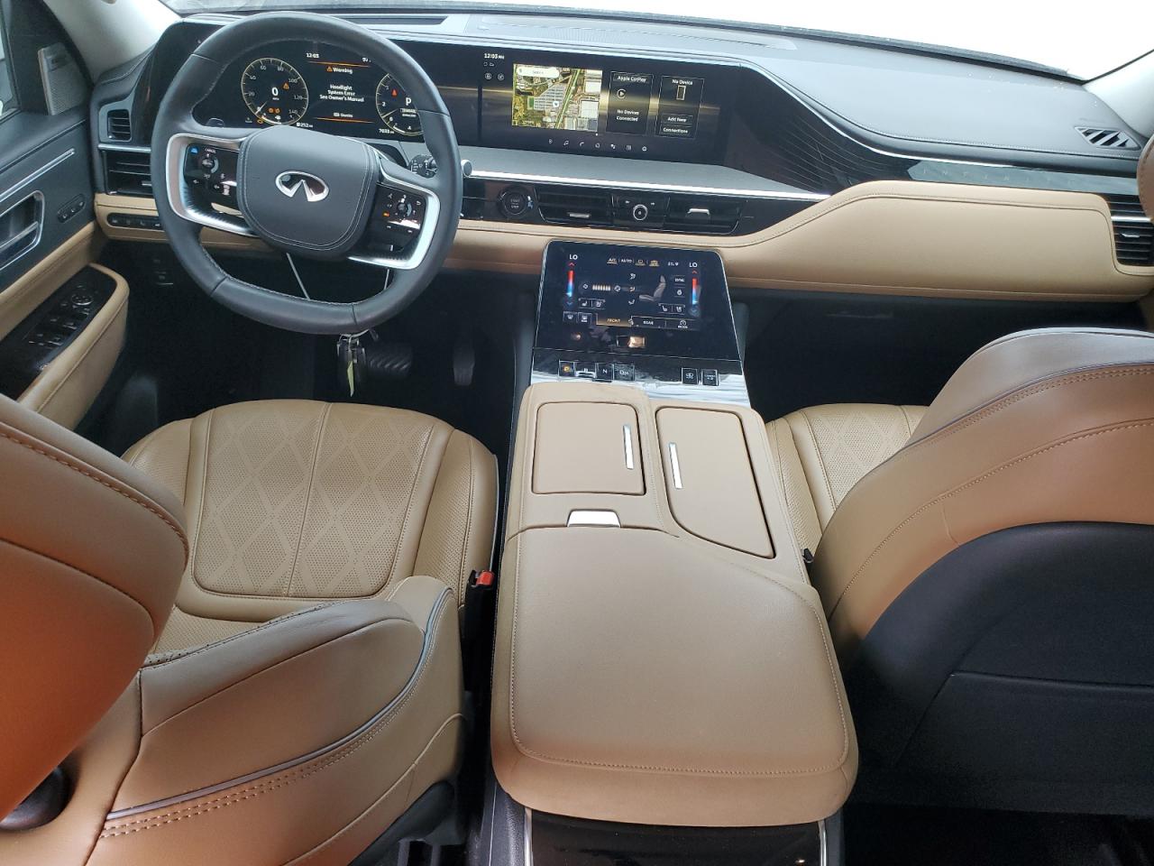 2025 Infiniti Qx80 Sensory VIN: JN8AZ3DB4S9400203 Lot: 81648505