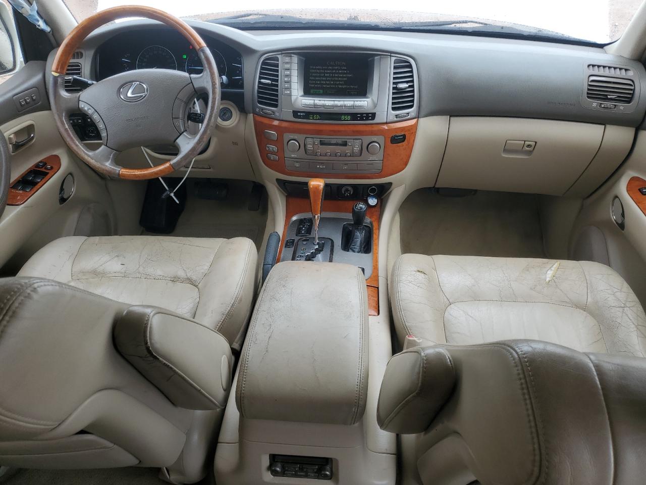 2003 Lexus Lx 470 VIN: JTJHT00W633525093 Lot: 80879135