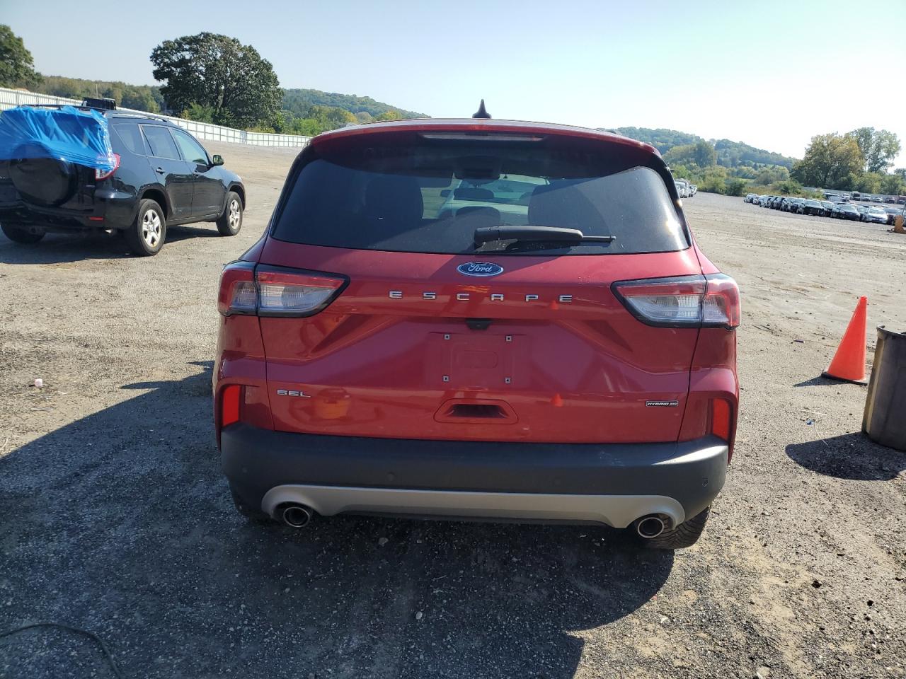 2021 Ford Escape Sel VIN: 1FMCU9CZ6MUB19133 Lot: 80954495