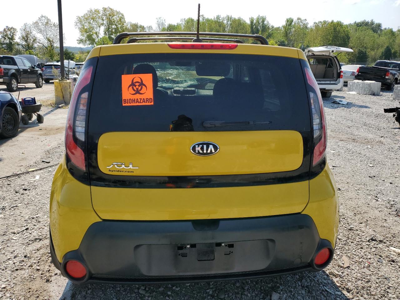 2015 Kia Soul + VIN: KNDJP3A5XF7181376 Lot: 80435675