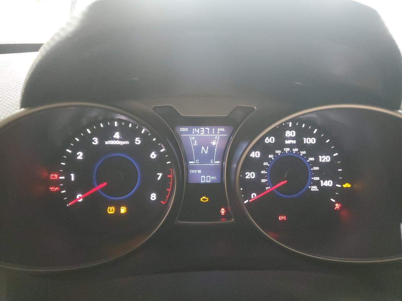 2013 Hyundai Veloster VIN: KMHTC6AD8DU154118 Lot: 80083295