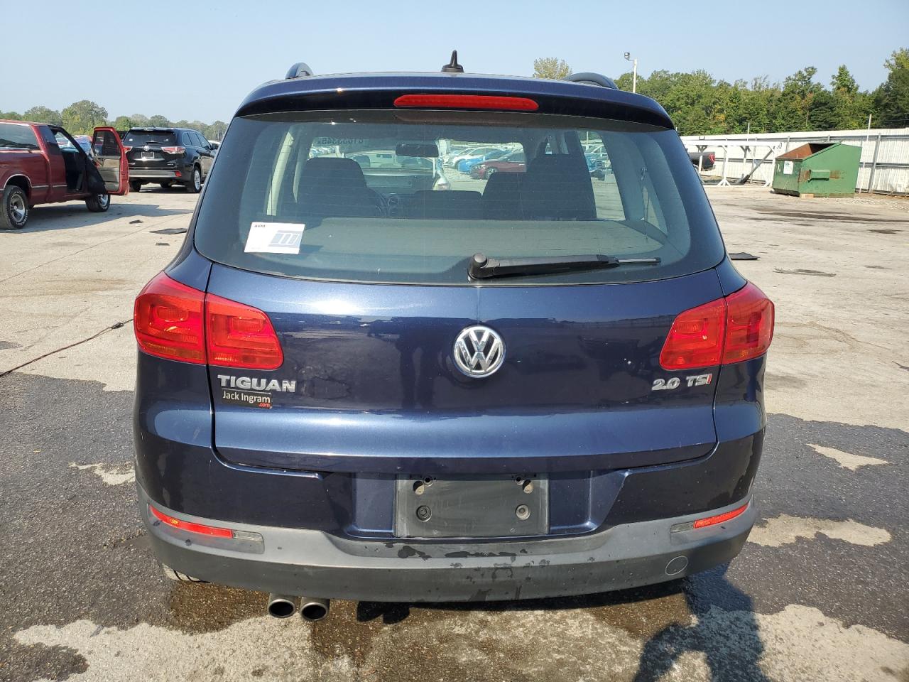 2015 Volkswagen Tiguan S VIN: WVGAV7AX3FW599813 Lot: 81633345