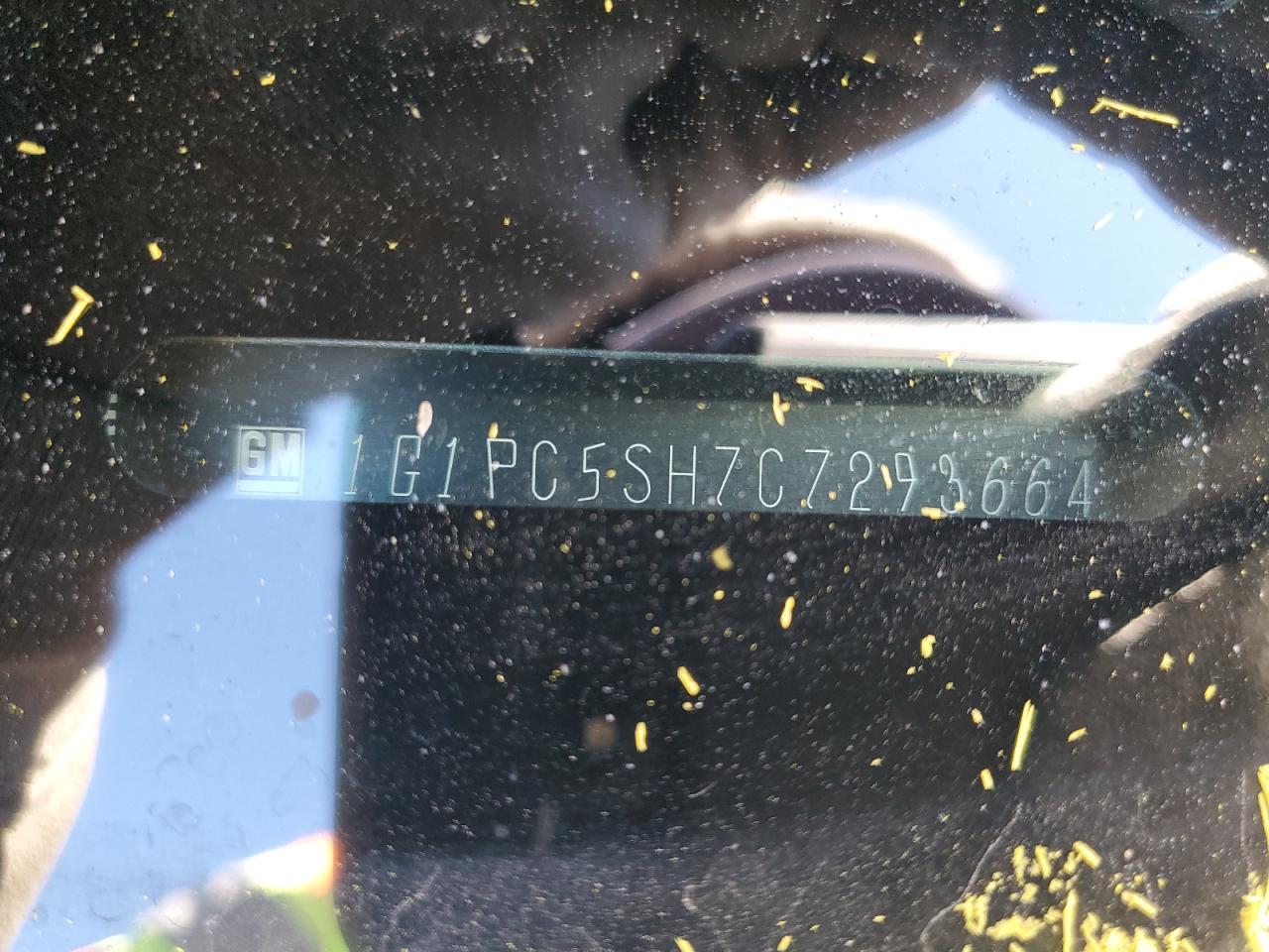 2012 Chevrolet Cruze Ls VIN: 1G1PC5SH7C7293664 Lot: 82166275