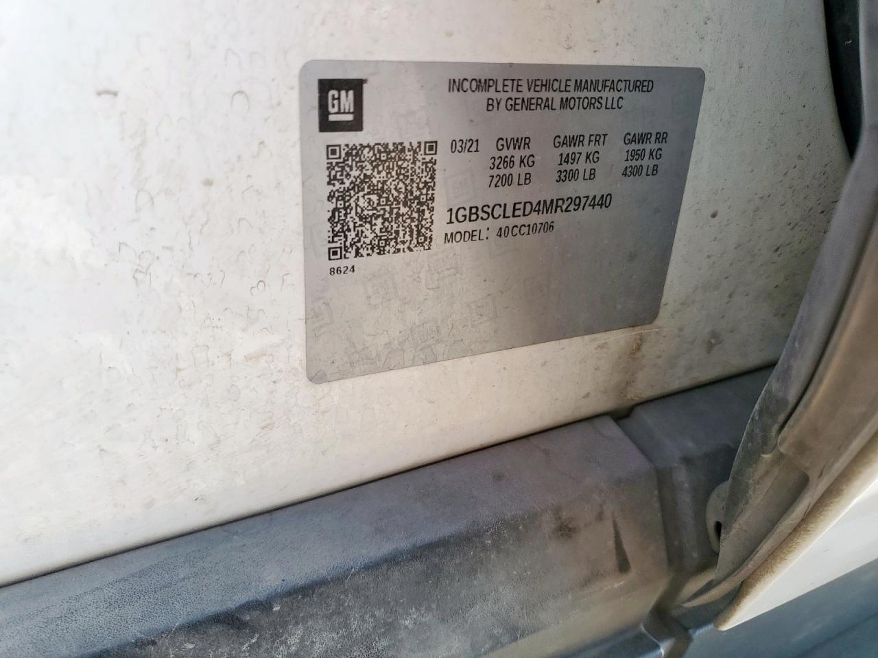 2021 Chevrolet Tahoe C1500 VIN: 1GBSCLED4MR297440 Lot: 71830055