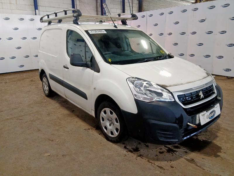 2017 PEUGEOT PARTNER PROFESSION L1 BLU 850 1.6 BLUEHDI 100 PROFESSIONAL