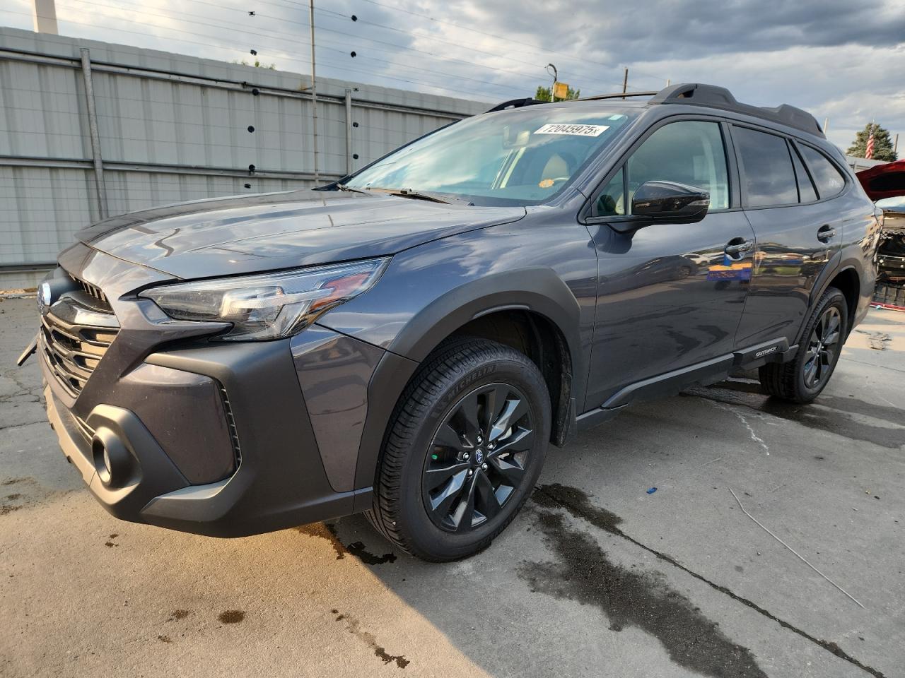 2023 Subaru Outback Onyx Edition charcoal null gas 4S4BTALC2P3209157 photo #1