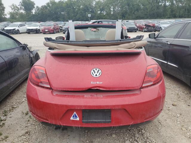 Кабриолеты VOLKSWAGEN BEETLE 2016 Красный