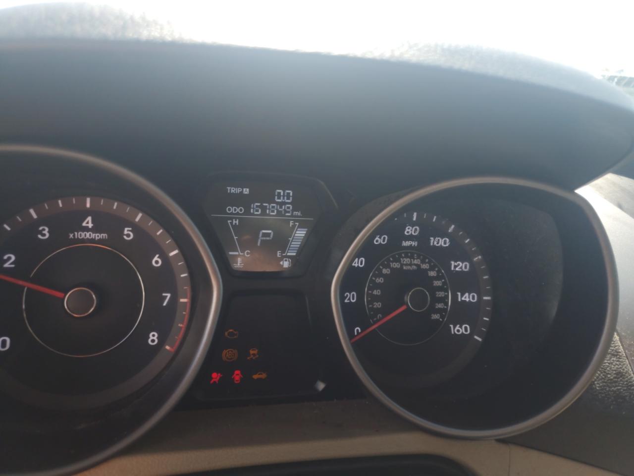 2013 Hyundai Elantra Gls VIN: 5NPDH4AE1DH191433 Lot: 71446955