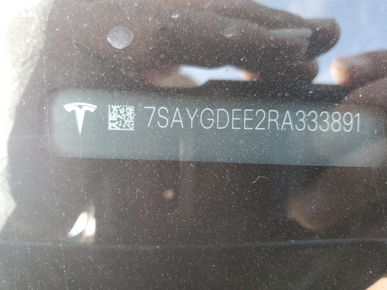 2024 Tesla Model Y VIN: 7SAYGDEE2RA333891 Lot: 83788875