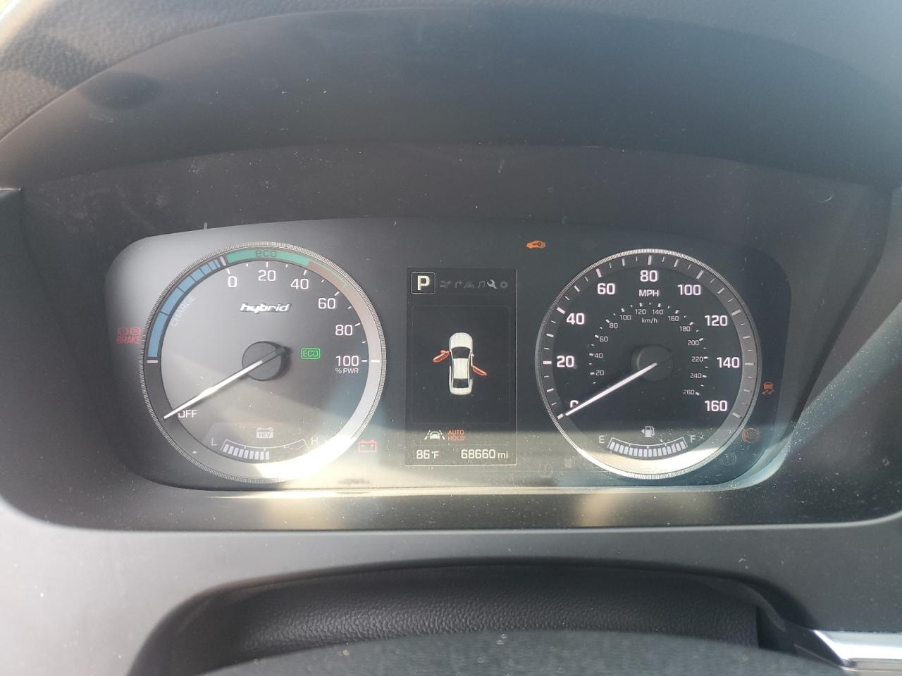 2017 Hyundai Sonata Hybrid VIN: KMHE34L34HA062383 Lot: 81419565