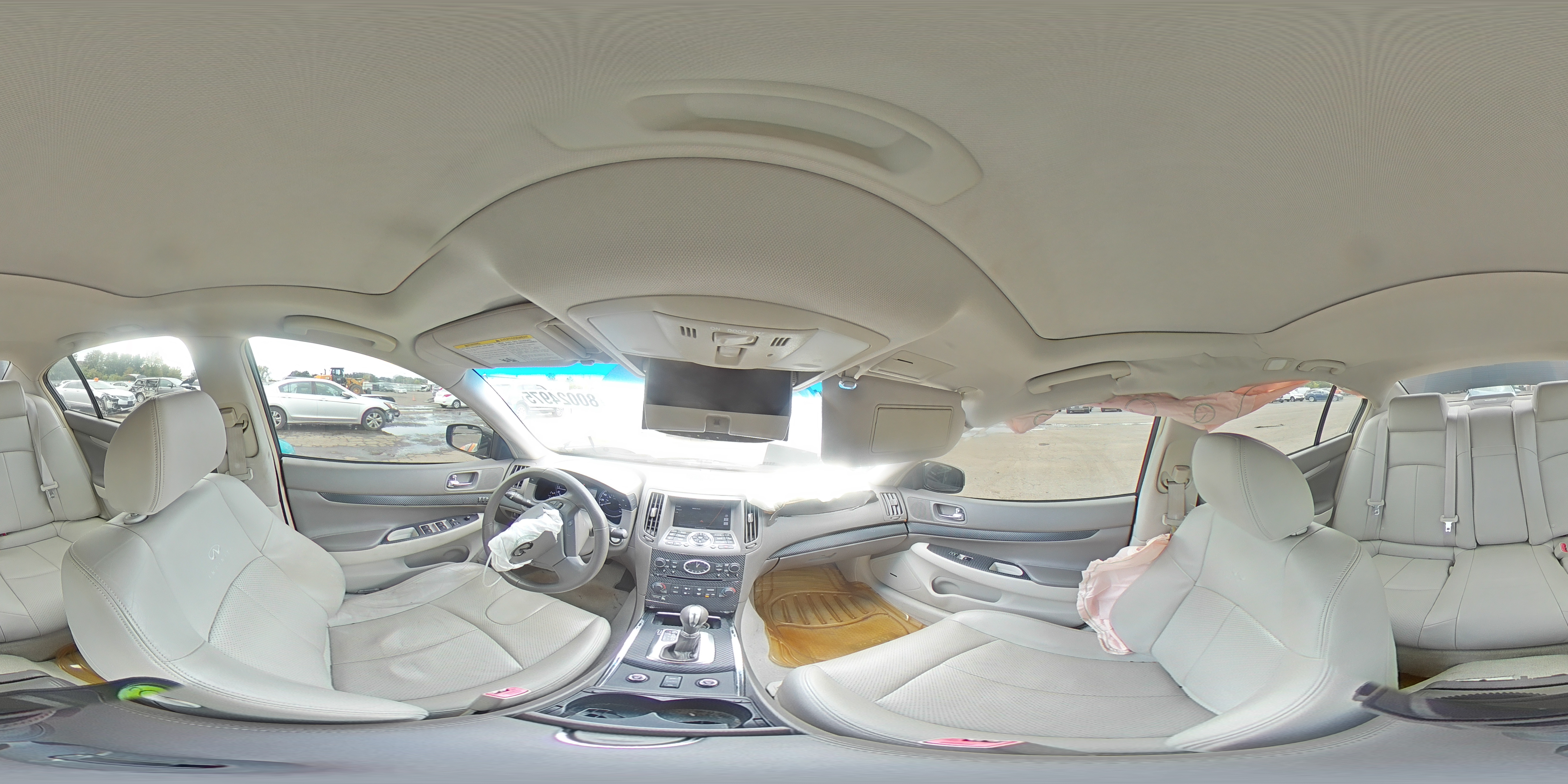 2011 Infiniti G37 VIN: JN1CV6AR5BM404229 Lot: 80024975